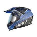 Casca Moto ATV TOURING Wulfsport Prima X Albastru - motocross, enduro, ATV