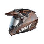 Casca Moto Prima X Wulfsport Portocaliu - motocross, enduro, ATV