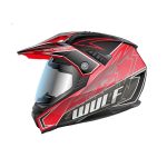 Casca Moto Prima X Wulfsport Rosu 1 - motocross, enduro, ATV