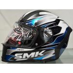 Casca SMK Force Boost Black Blue - motocross, enduro, ATV
