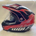 Wulfsport Prima X Adventure Motorcycle Helmet Red 2 - motocross, enduro, ATV