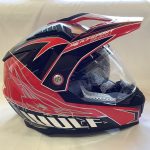 Wulfsport Prima X Adventure Motorcycle Helmet Red 3 - motocross, enduro, ATV