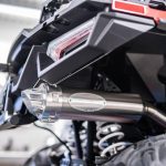 Toba sport Atv Sportsman 850 1000 XP New chassie Single slipon - motocross, enduro, ATV