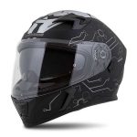 Cască Moto integrală 3.0 HACK VISION Cassida + vizieră fumurie inclus 1 - motocross, enduro, ATV Casca Moto integrala 3.0 HACK VISION Cassida viziera fumurie inclus - motocross, enduro, ATV