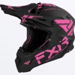 FXR Casca Moto Enduro/Snow Helium Race Div With Auto Buckle Black/Elec Pink 1 - motocross, enduro, ATV FXR Casca Moto Enduro Snow Helium Race Div With Auto Buckle Black Elec Pink - motocross, enduro, ATV