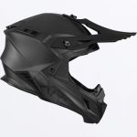 fxr casca moto enduro snow helium carbon with auto buckle black 1 2 - motocross, enduro, ATV