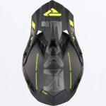 FXR Casca Moto Enduro/Snow Helium Carbon With D-Ring Hi Vis/Charcoal 4 - motocross, enduro, ATV fxr casca moto enduro snow helium carbon with d ring hi vis charcoal 1 2 - motocross, enduro, ATV