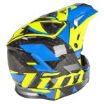 Klim Casca Snowmobil F3 Carbon ECE Raid Electric Blue Lemonade/Hi-Vis 4 - motocross, enduro, ATV klim casca snowmobil f3 carbon ece raid electric blue lemonade hi vis 1 5 - motocross, enduro, ATV