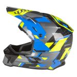 Klim Casca Snowmobil F3 Carbon ECE Raid Electric Blue Lemonade/Hi-Vis 5 - motocross, enduro, ATV klim casca snowmobil f3 carbon ece raid electric blue lemonade hi vis 1 6 - motocross, enduro, ATV