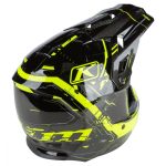 Klim Casca Snowmobil F3 ECE Recoil Hi-Vis 2 - motocross, enduro, ATV klim casca snowmobil f3 ece recoil hi vis 1 2 - motocross, enduro, ATV
