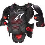 Alpinestars Vesta Protectie Moto Roost Guard A10 Black/Red 1 - motocross, enduro, ATV Alpinestars Vesta Protectie Moto Roost Guard A10 Black Red - motocross, enduro, ATV