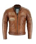 Geaca moto piele Bos Coneac/maro 1 - motocross, enduro, ATV 2058 cognac 1 - motocross, enduro, ATV