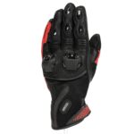 Manusa Rainers Vara din Piele Negru/Rosu 1 - motocross, enduro, ATV Manusa Rainers Vara Piele rosu negru