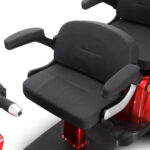 Tricicleta Electrica, FARA Permis, Viteza maxima 25 km pe ora, Motor 1000W, Volta M4+, Autonomie pana la 36km 10 - motocross, enduro, ATV Tricicleta electrica Voltarom M4 Plus , Rosu