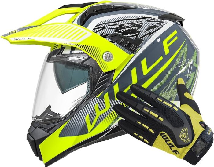 Casca moto ATV TOURING  Wulf Optima Helmet - imagine 2