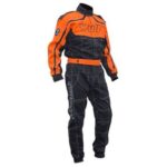 Costum ignifug ATV enduro Wulfsport Proban Racing cu certificat ISO - Portocaliu