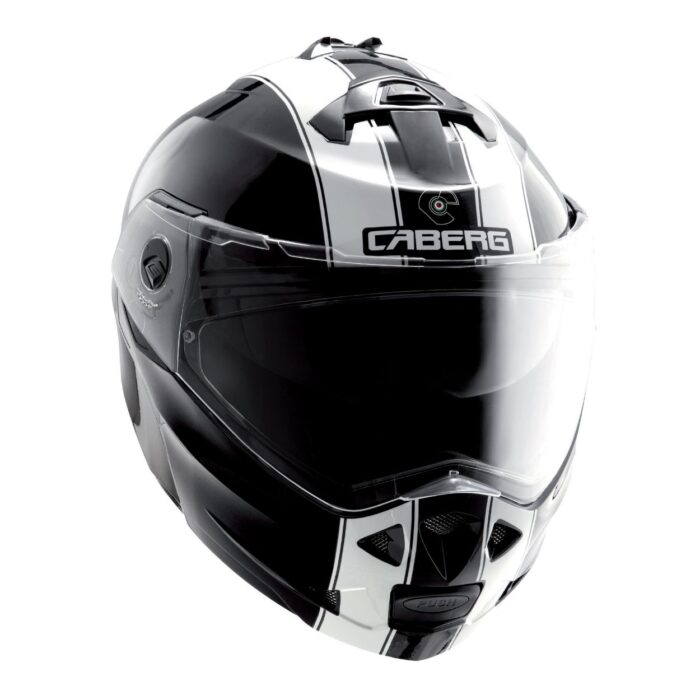 Cască Moto Duke Legend Black / White Caberg - imagine 6