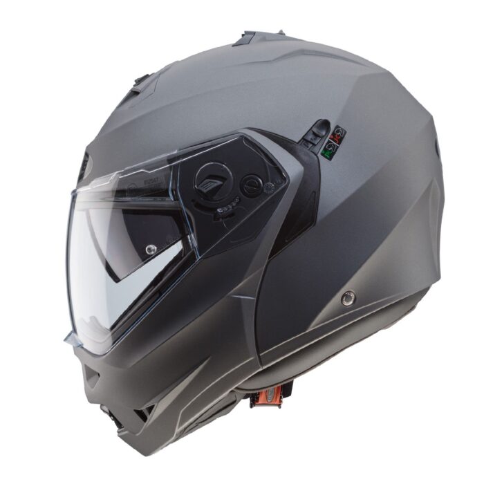 Cască Moto Duke Matt Gun Metal Caberg - imagine 3