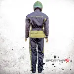 Costum Enduro Atv Wulfsport Verde, impermeabila - imagine 2