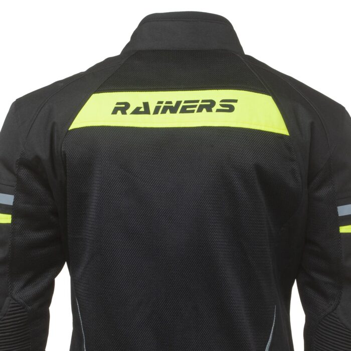 Geaca Moto Dama Rainers  DANNA-NF, Negru/Verde - imagine 2