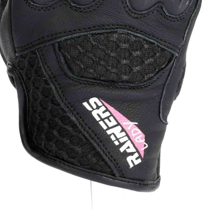 Manusa Moto Dama Delia Rainers, Vara, Negru - imagine 4