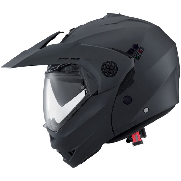 Cască Moto Tourmax Matt Gun Metal Caberg - imagine 3