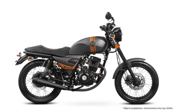 Motocicleta Barton 49cc Cafe Racer pentru cat AM, A1,B - imagine 2