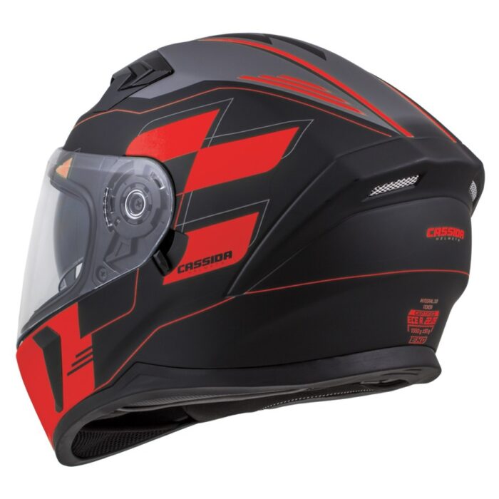 Casca Moto integrala 3.0 Roxor Cassida +viziera fumurie inclus - imagine 2