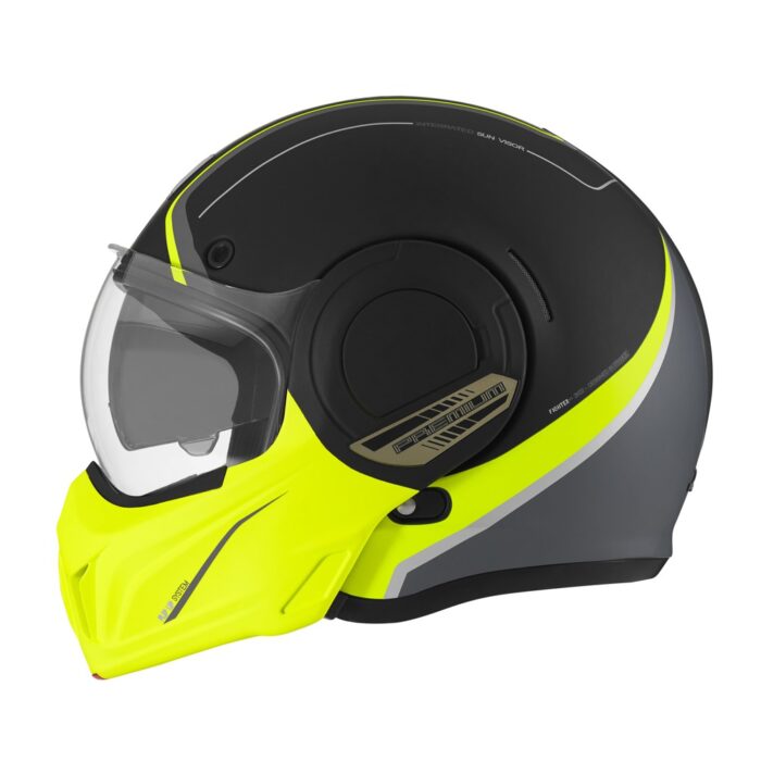 Casca moto Nox Premium Stratos Fighter - imagine 3