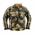 Geaca moto copii Bos LIMITED EDITION camuflaj 2-3 ani