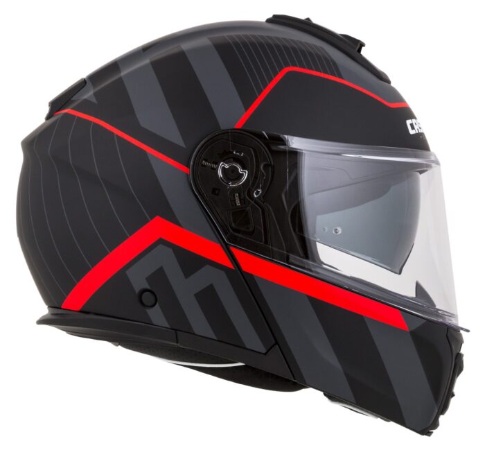 Cască Modulo 2.1 Profile, CASSIDA 2026 (negru mat/gri/roșu, vizieră compatibilă Pinlock) - Image 6