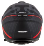 Cască Modulo 2.1 Profile, CASSIDA 2026 (negru mat/gri/roșu, vizieră compatibilă Pinlock) - Image 7