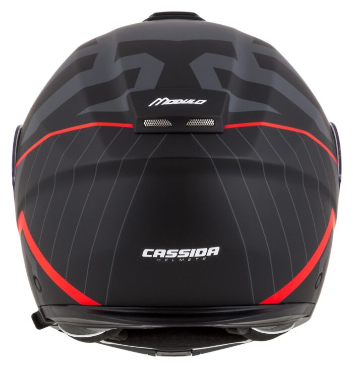 Cască Modulo 2.1 Profile, CASSIDA 2026 (negru mat/gri/roșu, vizieră compatibilă Pinlock) - Image 7