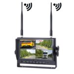 Ecran multi display Vignal, wireless - 2,4 Ghz de 7 inchi, monitorizare camion