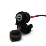 Încărcător USB Albrecht cu două porturi QC3.0 12-24V