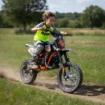 Moto Cross KXD 125cc Kx7 PRO J14/12" automatic buton - imagine 9